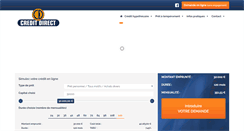 Desktop Screenshot of credit-direct.be